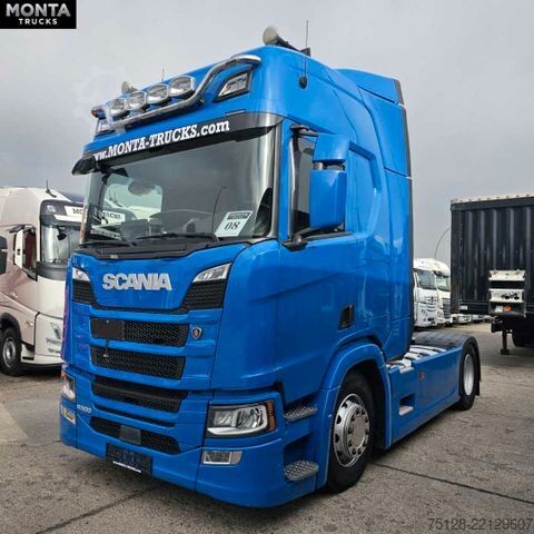 Standard tractor unit SCANIA R500, Retarder, Euro6, Standklima, TÜV, 1.Hand