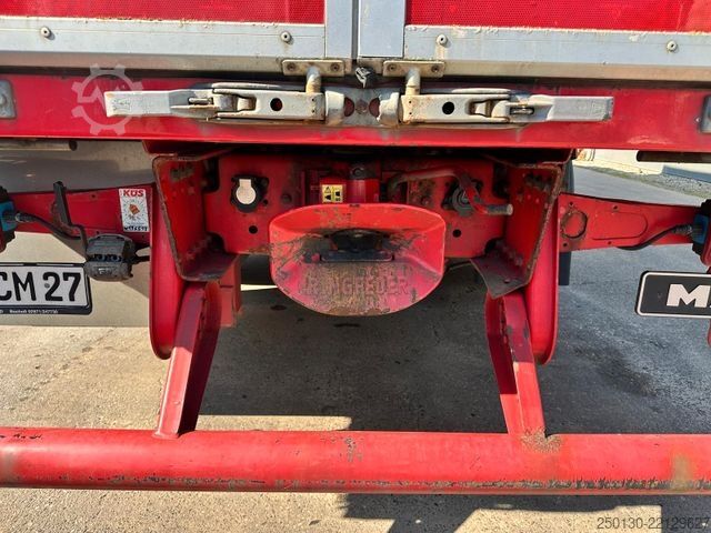 Flatbed truck with tarp MAN TGX 26.440 6x2 BL Plane & Retarder /EDSCHA