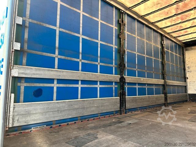 Open trailer with tarp  Langfeld LPA 18L 7700 Curtainsider mit EDSCHA