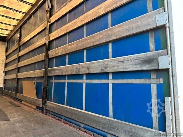 Open trailer with tarp  Langfeld LPA 18L 7700 Curtainsider mit EDSCHA