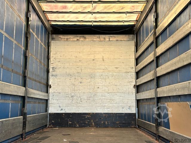Open trailer with tarp  Langfeld LPA 18L 7700 Curtainsider mit EDSCHA
