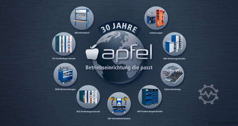 5S broom trolley for Kärcher, Hako, Nilfisk Apfel GmbH Reinigungswagen/station RGS 5000