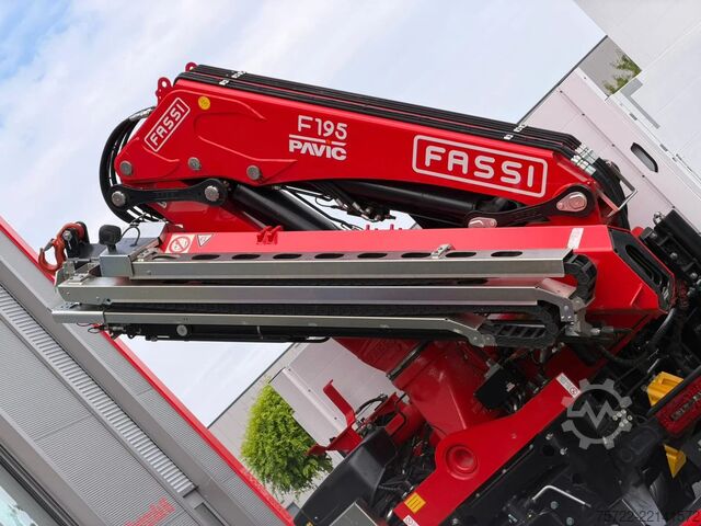 Loading platform MAN TGX 26.520 6x2-4 BL Baustoff-Pritsche FASSI F19...