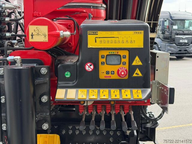 Loading platform MAN TGX 26.520 6x2-4 BL Baustoff-Pritsche FASSI F19...