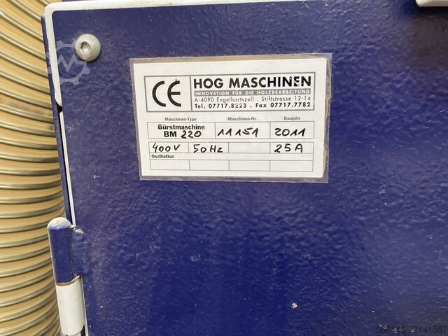 Brushing machine Hog BM220
