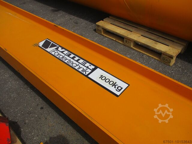 Saeulenschwenkkran Schwenkkran Drehkran Vetter Hallenkran 1000 kg 11.3m   (2234)