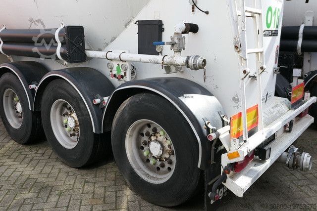 Silo semitrailer SPITZER SF 2737 PI, Zement, 37m³, Alu-Felgen, 1 Kammer