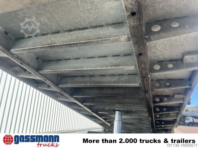 Three-way tipper trailer TTD 19 Schwebheim, Rampenschacht, Verzinkt