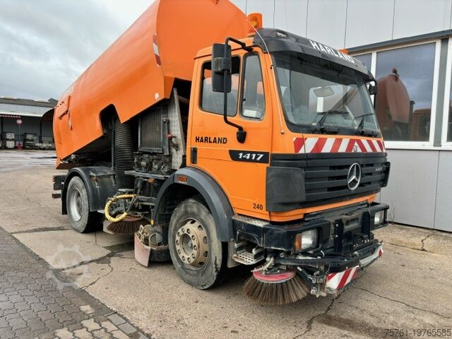 LKW Kehrmaschine Mercedes-Benz MB 1417 K Bucher Cityfant 60