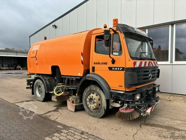 LKW Kehrmaschine Mercedes-Benz MB 1417 K Bucher Cityfant 60