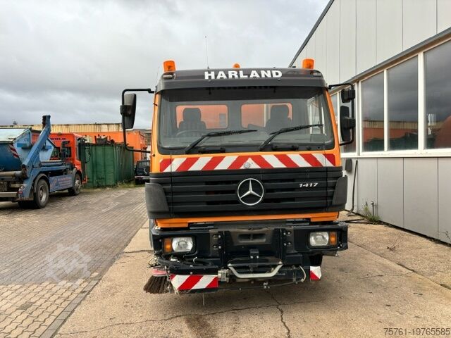 LKW Kehrmaschine Mercedes-Benz MB 1417 K Bucher Cityfant 60