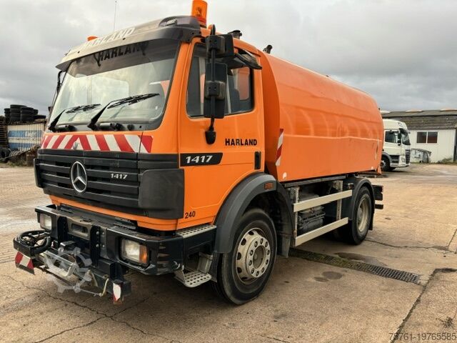 LKW Kehrmaschine Mercedes-Benz MB 1417 K Bucher Cityfant 60