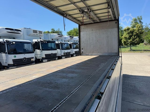 Beverage truck MERCEDES-BENZ ANTOS 2536 L Getränkekoffer 7,40 m LBW 2 T*LENK