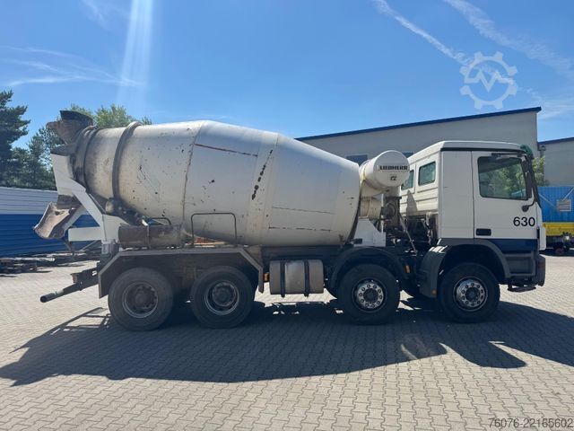 Concrete mixer truck MERCEDES-BENZ MB Actros 3241 B 8x4/4 Liebherr HTM 904 Klima