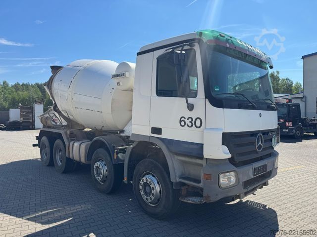 Concrete mixer truck MERCEDES-BENZ MB Actros 3241 B 8x4/4 Liebherr HTM 904 Klima