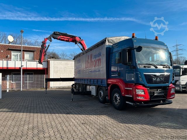 Truck mounted crane MAN 35.440 HMF 4020 Bj. 2021 6+3 +JIB