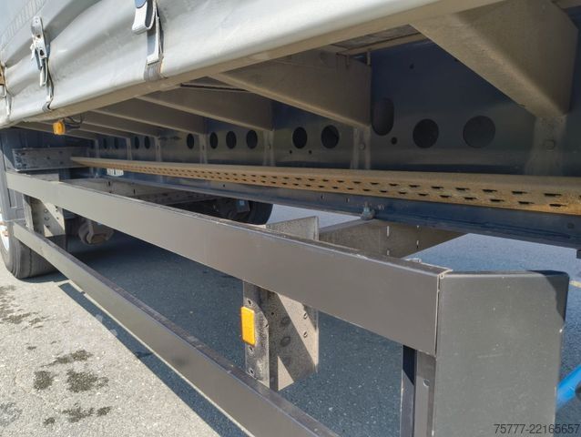 Open semitrailer with tarp SCHMITZ CARGOBULL SCS 24-Coil-Hubdach- Edscha-Alu-Lift