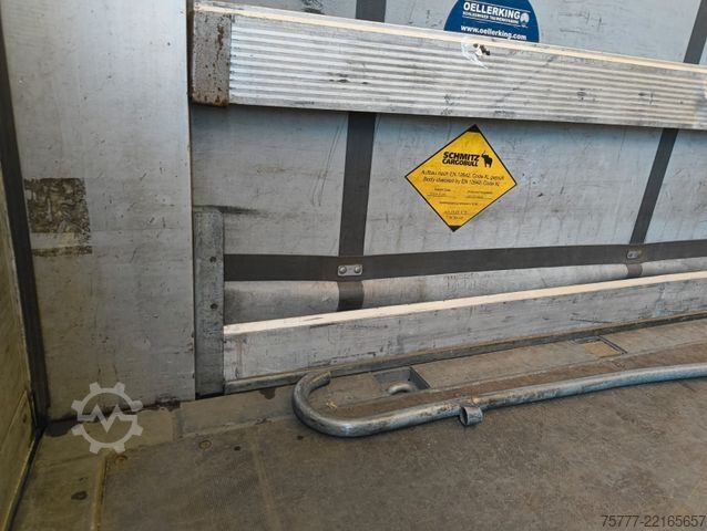 Open semitrailer with tarp SCHMITZ CARGOBULL SCS 24-Coil-Hubdach- Edscha-Alu-Lift