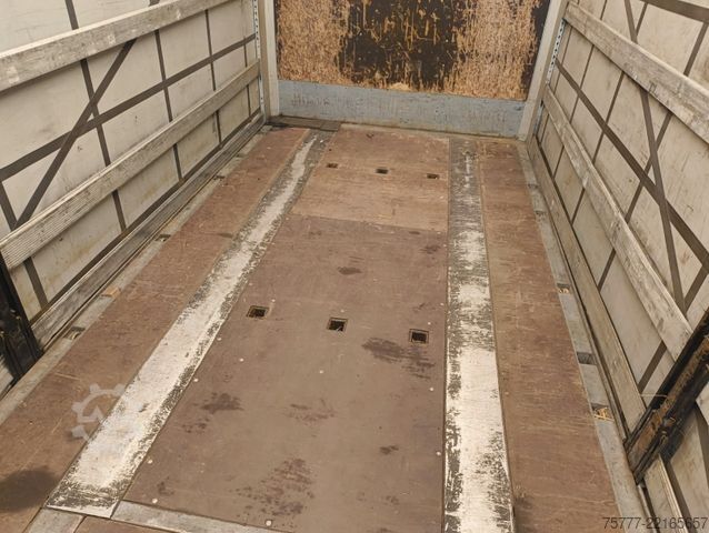 Open semitrailer with tarp SCHMITZ CARGOBULL SCS 24-Coil-Hubdach- Edscha-Alu-Lift