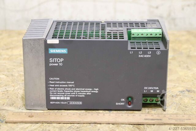 Stromversorgung Netzteil Siemens SITOP Power 10 6EP1434-1SL01