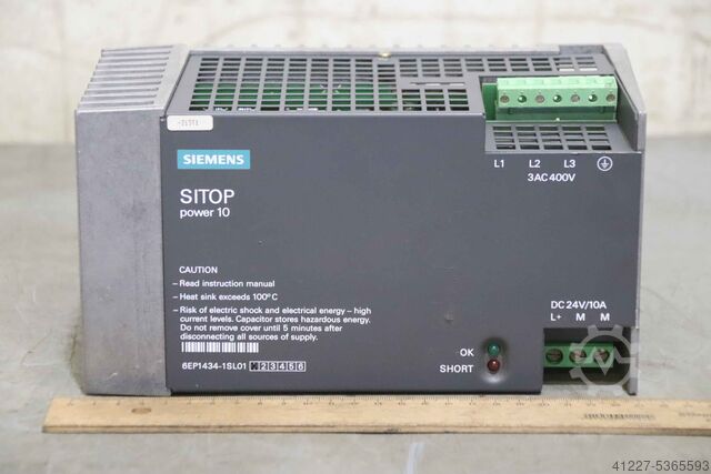 Stromversorgung Netzteil Siemens SITOP Power 10 6EP1434-1SL01