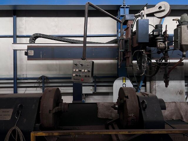 Welding set WELDCLAD x riporto cilindri Impianto di saldatura ad arco sommerso W