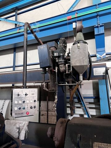 Welding set WELDCLAD x riporto cilindri Impianto di saldatura ad arco sommerso W