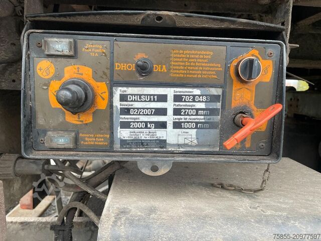 Schiebeplanen Happy Trailer OR 35-220 Citytrailer / 11.60 M / 2T D`Hollandi...