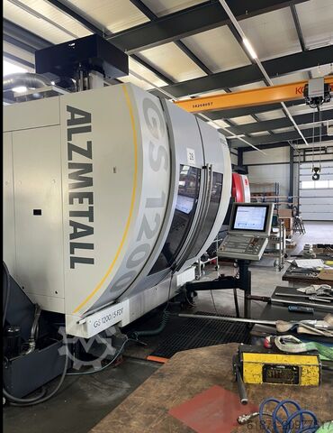 5-axis simultaneous machining center Alzmetall GS1200