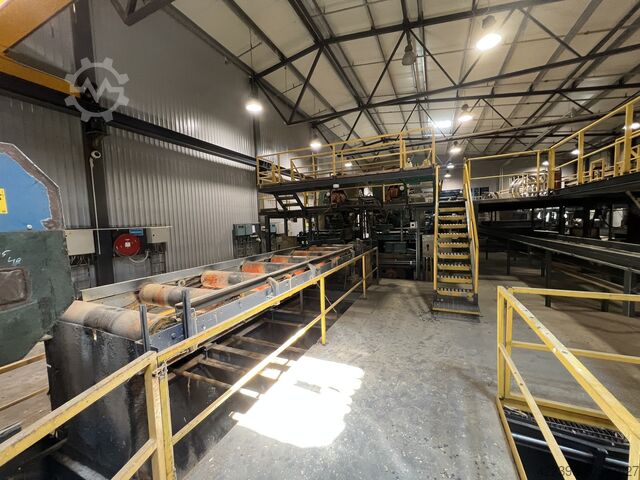 Komplettes Sägewerk (stationär) Söderhamn Eriksson Customill