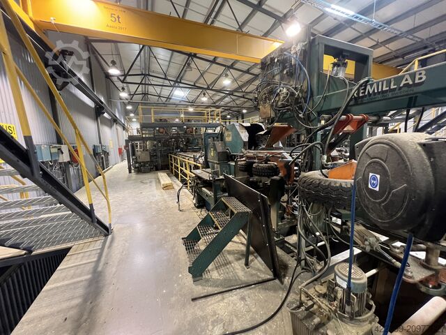 Komplettes Sägewerk (stationär) Söderhamn Eriksson Customill