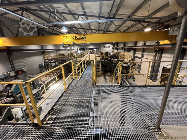 Komplettes Sägewerk (stationär) Söderhamn Eriksson Customill