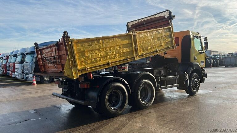 3-way tipper Renault KERAX 420 (BOITE MANUELLE / LAMES / BIG AXLE / ...