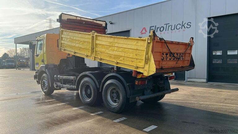 3-way tipper Renault KERAX 420 (BOITE MANUELLE / LAMES / BIG AXLE / ...