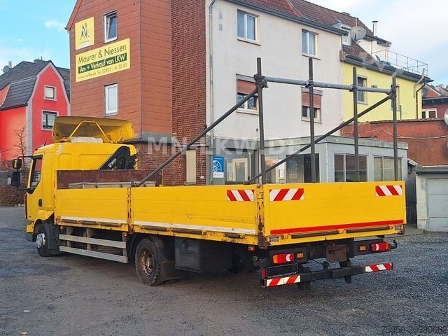 Pritschenwagen RENAULT MIDLUM 220 DXI HIAB KRAN 9,1m TÜV 07 / 2026