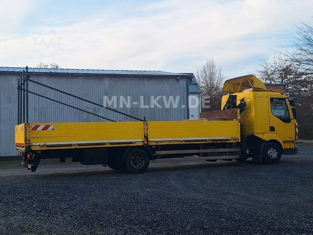 Autokranwagen RENAULT MIDLUM 220 DXI HIAB KRAN 9,1m TÜV 07/2026