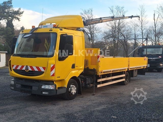 Pritschenwagen RENAULT MIDLUM 220 DXI HIAB KRAN 9,1m TÜV 07/2026