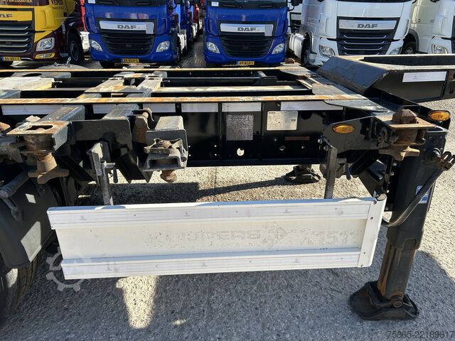 Container transport Renders Euro 800 / Multi Container Chassis / 20-30-40-4...