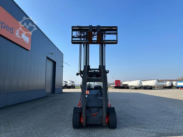 Forklift Linde H60D-02 / fork positioner / 6.000kg / duplex / ...