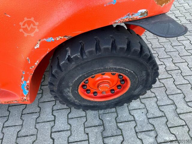 Forklift Linde H60D-02 / fork positioner / 6.000kg / duplex / ...