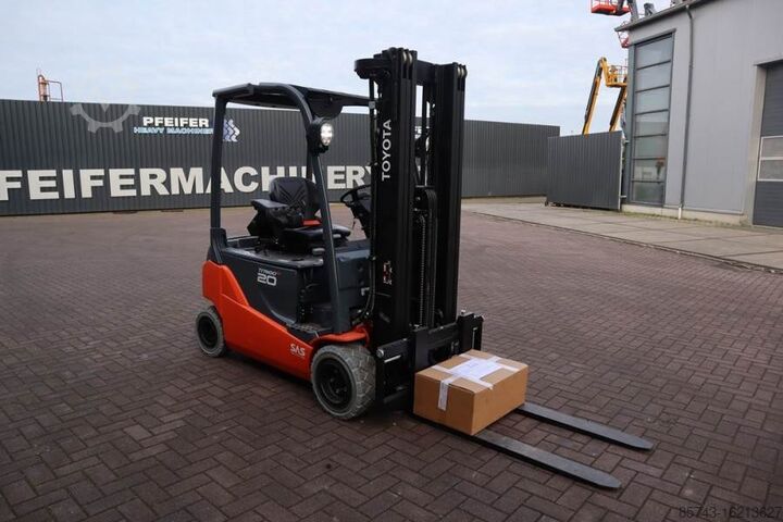Forklift Toyota 8FBM20T Valid inspection, *Guarantee! Electric, 47