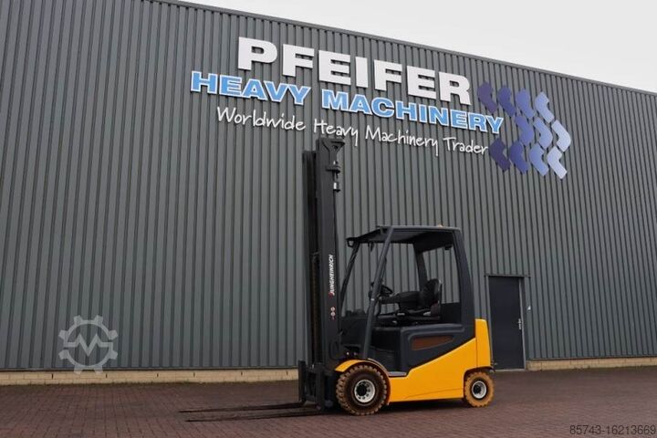 Forklift Jungheinrich EFG425K Valid inspection, *Guarantee! Electric, Li