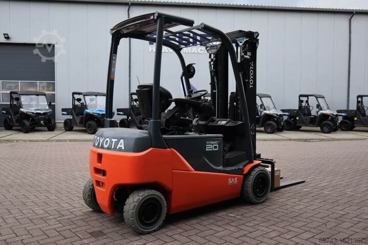 Forklift Toyota 8FBM20T Valid inspection, *Guarantee! Electric, 47