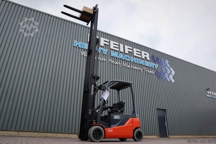 Forklift Toyota 8FBM20T Valid inspection, *Guarantee! Electric, 47
