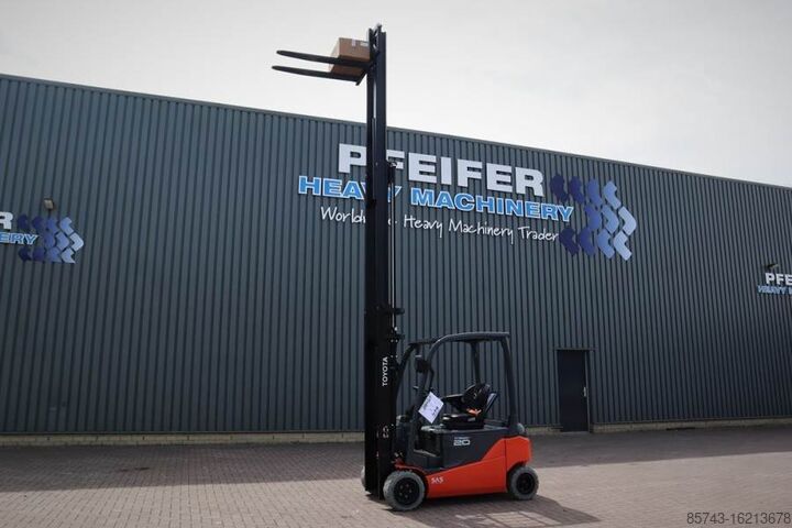 Forklift Toyota 8FBM20T Valid inspection, *Guarantee! Electric, 47