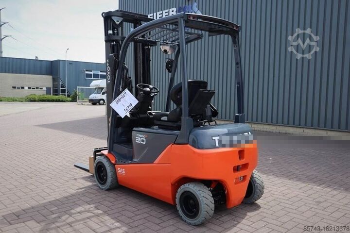 Forklift Toyota 8FBM20T Valid inspection, *Guarantee! Electric, 47