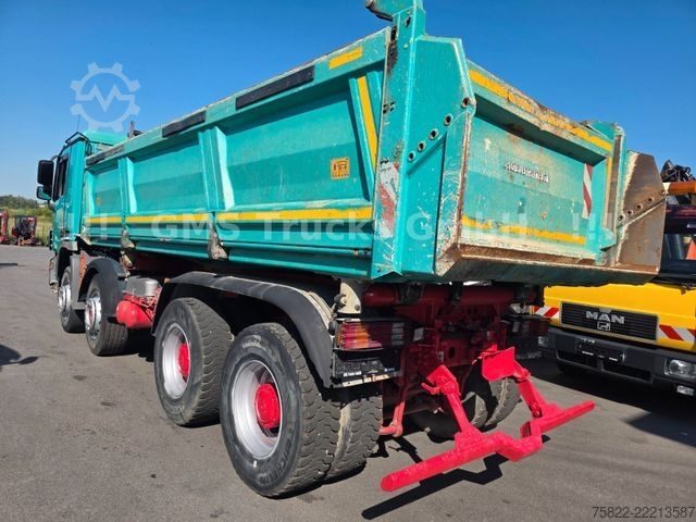 Three-sided tipper truck MERCEDES-BENZ Actros 3544 / EPS / 8X4 / BORDMATIK