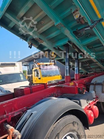 Three-sided tipper truck MERCEDES-BENZ Actros 3544 / EPS / 8X4 / BORDMATIK