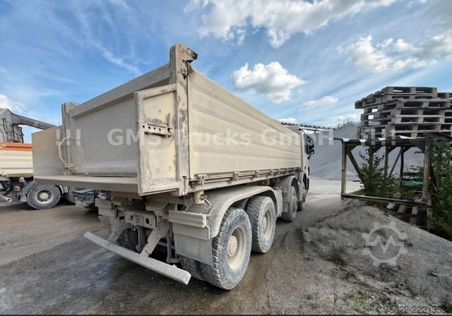 Three-sided tipper truck MERCEDES-BENZ Actros MP3 3241 / 8X4 / Blatt / E5 / Big Axle