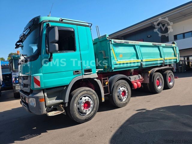 Tipper truck MERCEDES-BENZ Actros 3544 / EPS / 8X4 / BORDMATIK